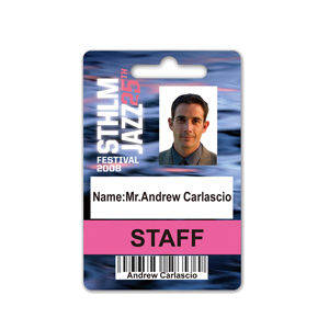 Muovikortti painatuksella